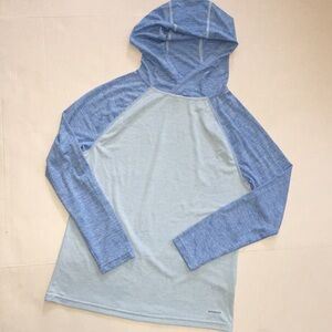 Patagonia Light Blue Boys Hoodie | Boys Size 14